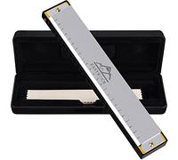 EastRock Blues Harmonica - Llave de 24 agujeros C con estuche, arpa de órganos bucales, armónica diatónica para principiantes, adultos, profesionales, estudiantes, amigos, regalos