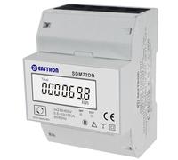 EASTRON SDM72-DR-MID - Contador de corriente trifásico digital, 100 A, 3 fases, para carril DIN con posibilidad de restablecimiento, calibrado