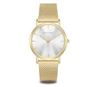 Eastside Reloj para Mujer análoga Mecanismo de Cuarzo con Correa de Acero Fino Amarillo 10080126