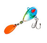 Eastuy Cebos de , Cebo giratorio de la cuchara de señuelo, accesorio para deportes al aire libre cebo de vibración para trucha Perca orilla arroyos lago agua salada apasionados del barco camping