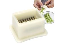 Eastuy Cortador de Judías Verdes,Cortador en Juliana y Pelador de Judías Verdes para Verduras - Herramienta Multiusos Para Cortar Verduras Para Uso En Interiores Y Exteriores