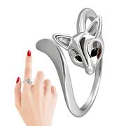 Eastuy de | Bonito Abierto Ajustable Antideslustre - Fino Estilo Envolvente para Mujer,para Mujer Madre Novia Hermana Hija Cumpleaños San Valentín