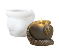 Eastuy Moldes De Resina Para Halloween - Molde de Silicona para Velas de Aromaterapia - Molde Manual de Desmolde Fácil para Resina Epoxi Yeso Decorativos Proyectos Temáticos Halloween