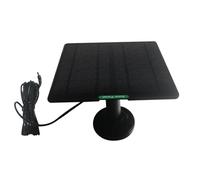 Eastuy Panel De Carga Solar - Panel de Carga Solar 50W para Cámaras de Seguridad - Paquete de Batería Externa Impermeable con Ahorro de Energía para Hogar Oficina Uso Comercial