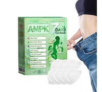 Eastuy Parches de Microagujas - 7 Piezas Parche Transpirable y - Parche Natural de Adelgazamiento para la Pérdida de Peso,Para Renovación Cutánea Y Reducción De Grasa Abdominal En El Vientre Para