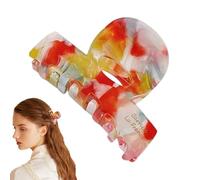 Eastuy Pinzas de Garra para Mujeres | Horquillas De Moda | Pinzas Para Mitad Del Cabello De 6 Cm Estética Pequeña Sujeción Fuerte Sin Deslizamiento Para Mujeres Y Niñas Estilismo