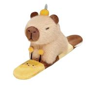 Eastuy Pulseras Animales Para Niños,Pulsera de Peluche de Capibara - Juguetes de Pulseras Animales con Movimiento,para Niños Adolescentes Escuela Hogar Viajes Fiestas Navidad Graduación