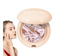 Eastuy Rubor Horneado,Rubor en Polvo | Corrector De Tono Natural Con Efecto Contorno Control De Brillo Para Mujeres Con Piel Seca Y Sensible