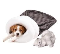 Eastuy Saco De Dormir Cálido para Gatos - Cálido Antideslizante para Gatitos | Cama para Gatos De Clima Frío - para Clima Frío Invierno Interior Sueño Nocturno Siesta Diurna Refugio De Rescate