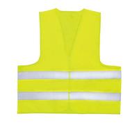 Easy 91911 maxiabsorbentes Chaleco reflectante EN 471, clase 2, lavable, Amarillo, Uni Size