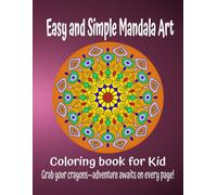EASY AND SIMPLE MANDALA ART FOR KID