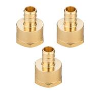 - Easy -B - Accesorio de fontanería de 1,27 cm a prueba de fugas, accesorios de tubería de latón para sistemas de agua potable seguros, accesorios de suministro de agua fáciles