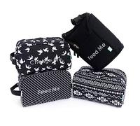 Easy Baby - Pañales, botellas y suministros - Organizador Bolsas - Cambio, Feed, and Dress Me (4 Pack Brooklyn) | Organizar envases de bolsas cubos para artículos para bebés | Bueno para viajes y