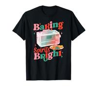 Easy-Bake Oven Vintage Retro Holidays Baking Spirits Bright Camiseta
