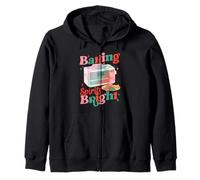 Easy-Bake Oven Vintage Retro Holidays Baking Spirits Bright Sudadera con Capucha