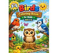 Easy Birds Coloring Book for Kids Ages 3-5, Cute and Simple Bird Pictures for Little Artists: Big Simple Bird Coloring Pages for Toddlers and ... Easy Coloring Activities for Early Learning