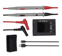 Easy Carry 2 en 1 Cámara termográfica pequeña dispositivo de termografía multímetro de imagen térmica para inspecciones técnicas, cámara multifuncional con probador eléctrico