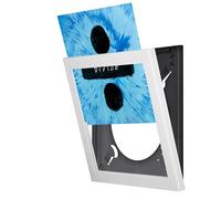 Easy change Frame Show & Listen, Marco para LP con Apertura Frontal Basculante, Acrílico, Blanco, 32 x 32 x 3 cm