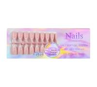 Easy Change - Juego de 150 piezas de manicura francesa, puntas de manicura extraíbles, sin costuras, daños artísticos para uñas naturales