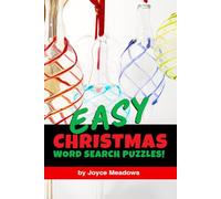 Easy Christmas Word Search Puzzles!: Fun for the entire family!