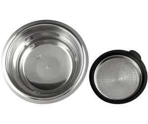 Easy Clean 5513281001 7313285839 - Filtro para 2 tazas DLSC401 compatible con DeLonghi Dedica EC685 EC850