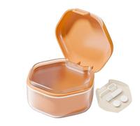 Easy-Clean Denture Case | Compact Denture Storage | Hygiene Denture Cup, Denture Care Accessories, Lightweight Denture Holder, Protective Denture Case, Denture Bath Container