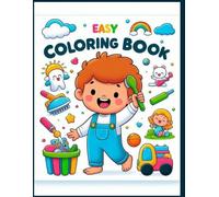 Easy Coloring Book : Daily Activities and Sports