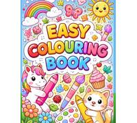 EASY COLOURING BOOK FOR TODDLERS. BIG SIZE COLOURING BOOK.: AGE 3-8 (BIG SIZE EASY COLOURING BOOK FOR TODDLERS.)