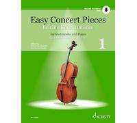 Easy Concert Pieces Band 1: Band 1. Violoncello und Klavier. Ausgabe mit Online-Audiodatei.