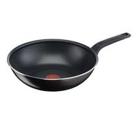 Easy Cook & Clean B55519 Sartén para wok/sofrito Alrededor, Pan negro, Alrededor, Sartén para wok/sofrito, Negro, Titanio, Aluminio, Thermo-Spot