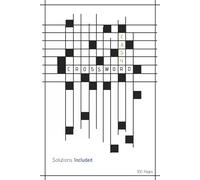 Easy Crossword: 100 Easy Crosswords in Simple Everyday English with Full Solutions for Relaxing Brain Exercise and ESL Practice