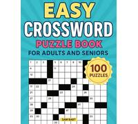 Easy Crossword Puzzle Book for Adults and Seniors: Brain Challenges for a Sharpen Mind