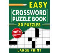 Easy Crossword Puzzle Book Large Print: A perfect blend of light and thoughtful challenges for daily enjoyment