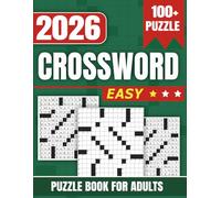 Easy Crossword Puzzle For Adults: Brain Exercises That Are Fun for Crossword Fans with Verified and Non-Repetitive Clues