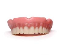 Easy Denture, Prótesis media/grande, arco superior, una prótesis funcional para hervir y morder. Comer, beber y sonreír con confianza. Solución de prótesis a largo o corto plazo