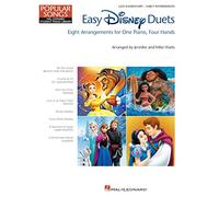 Easy Disney Duets: 8 Arrangements for 1 Piano, 4 Hands (Hal Leonard Student Library: Popular Songs)