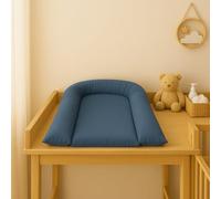 EASY DORT | Cambiador de 70 x 45 cm | Cambiador inclinado 45 x 70 cm | Lavable e impermeable | Bordes elevados | Protección de la cabeza | Algodón con recubrimiento acrílico | Fabricado en Francia |