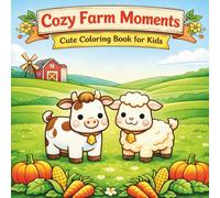 Easy Farm Animals Coloring Book Ages 3-8 | Cute Farm Animals Coloring Book | Easy & Fun Preschool Coloring Pages: 50 Cute Farm Adventures | Big ... Animals for Toddlers & Preschool Kids