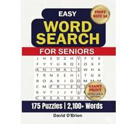 Easy Giant Word Search for Seniors: Extra Large 32-Point Print Word Puzzles for Relaxation and an Active Mind (Discover & Solve Word Search Series)