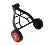 Easy Glide - Ruedas de soporte para cortadora de para control de césped | Accesorio de rueda de desbrozadora ajustable con soporte de equilibrio estable y de asistencia de altura con dise