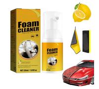 Easy Glow Magic Foam Cleaner, Foam Cleaner Spray Car, Multi-Purpose Foam Cleaner, No Flushing Car Upholstery Cleaner, Car Foam Cleaner, Multifunctional, Foam Cleaner for Car and House (1, 30ml)