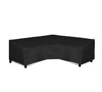 Easy-Going Funda de sofá Modular en Forma de V para Patio, Impermeable, para Exteriores, Funda Resistente para Muebles de jardín con ventilación de Aire de 100 Pulgadas de Largo (en Cada Lado) x 33.5