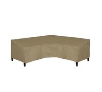 Easy-Going Funda de sofá Modular en Forma de V para Patio, Impermeable, para Exteriores, Funda Resistente para Muebles de jardín con ventilación de Aire de 89 Pulgadas de Largo (en Cada Lado) x 33.5