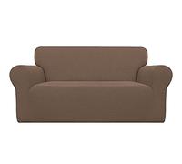 Easy-Going Funda elástica para sofá, 1 Pieza, Protector de Muebles, Suave, Parte Inferior elástica, Espuma Antideslizante, para niños, Tela Jacquard de Elastano a Cuadros pequeños (sofá biplaza,