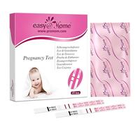 Easy@Home 15 Prueba de Embarazo UltraSensible: Test Rápido de hCG 10 mUI/ml de Orina con App Inteligente Premom丨Tira Reactiva de Embarazo Temprana