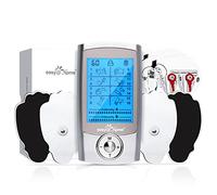 Easy@Home 3 en1 Estimulador de Muscular TENS y EMS: Masajeador Portátil para Aliviar dolor y Potenciar Musculatura丨Fisioterapia Rehabilitación en casa丨USB Recargable
