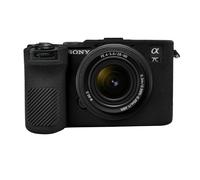 Easy Hood A7C II Funda, Funda de cámara para Sony Alpha 7CII, Textura Especial A7CII/A7CR Cubierta de la cámara de Silicona Suave Cubierta Protectora Camera Case para Sony A7C2/Alpha 7CR cámara DSLR