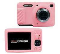 Easy Hood Funda de Silicona para Kodak PIXPRO FZ55, Estuche Protector Antiaraiñazos, Carcasa Fina y Ligera para Viajes (Rosa)