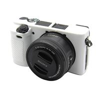 Easy Hood Funda de Silicona Protectora Bolsa para Cámara para Sony Alpha A6100, A6300, A6400, Ilce-6100, Ilce-6300, Ilce-6400 Cámara Digital, Resistente A Arañazos, Carcasa de Silicona Suave