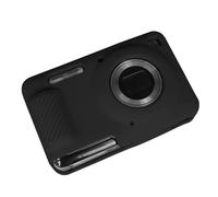 Easy Hood Funda para cámara Kodak PIXPRO FZ55, funda de silicona suave, antiarañazos, ajuste delgado, FZ55, funda protectora para cámara réflex digital, color negro
